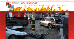 Desktop Screenshot of feuerwehr-moellersdorf.at